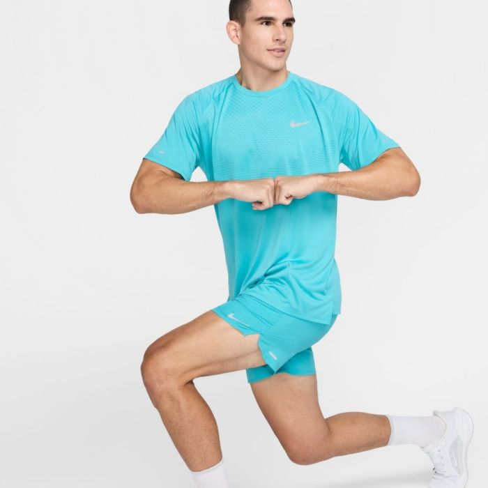 Nike Herre T-shirts Dri-FIT ADV Stride SS Tee Blå