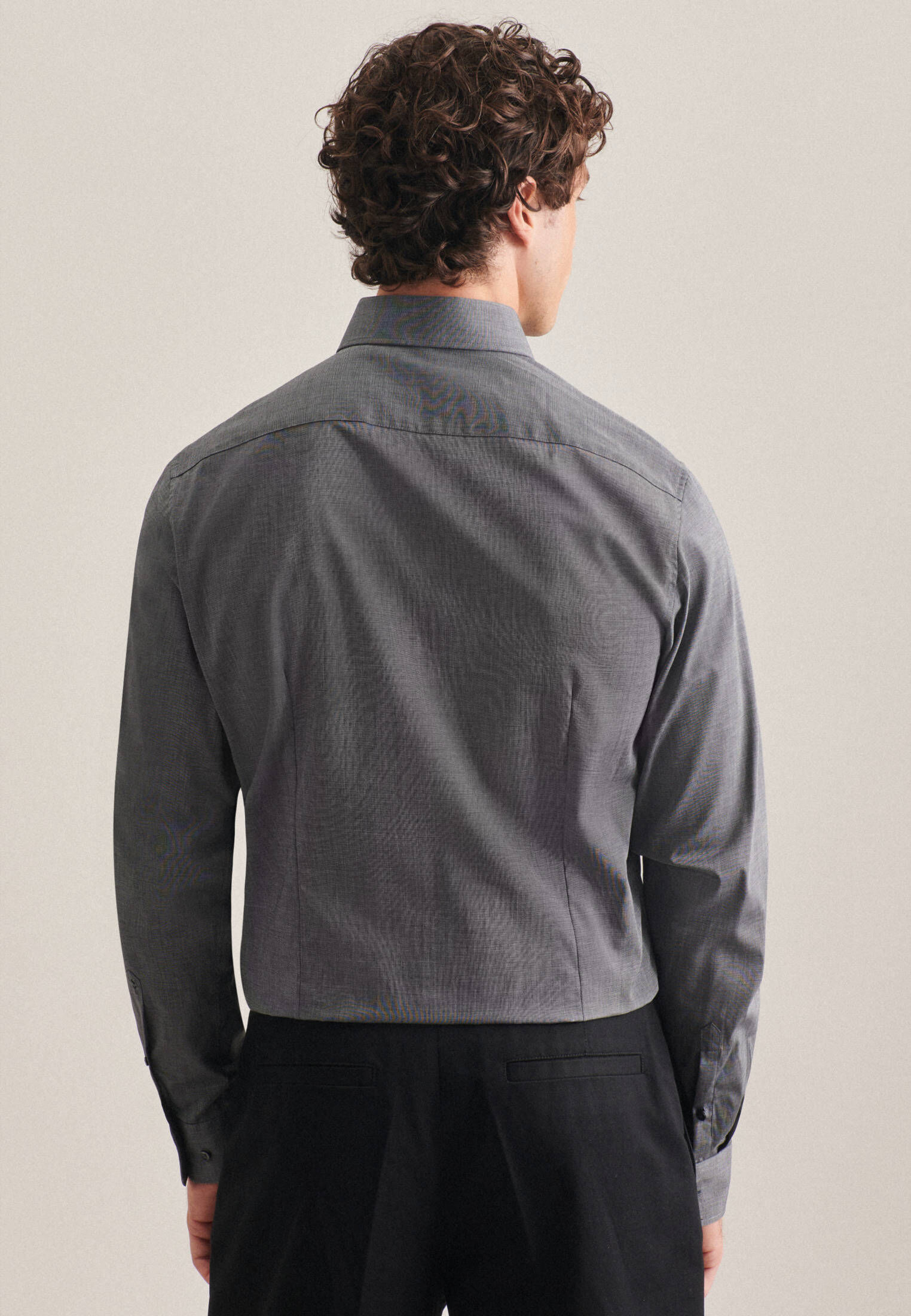 Seidensticker| Herren Hemd Shaped Fit extra langer Arm
