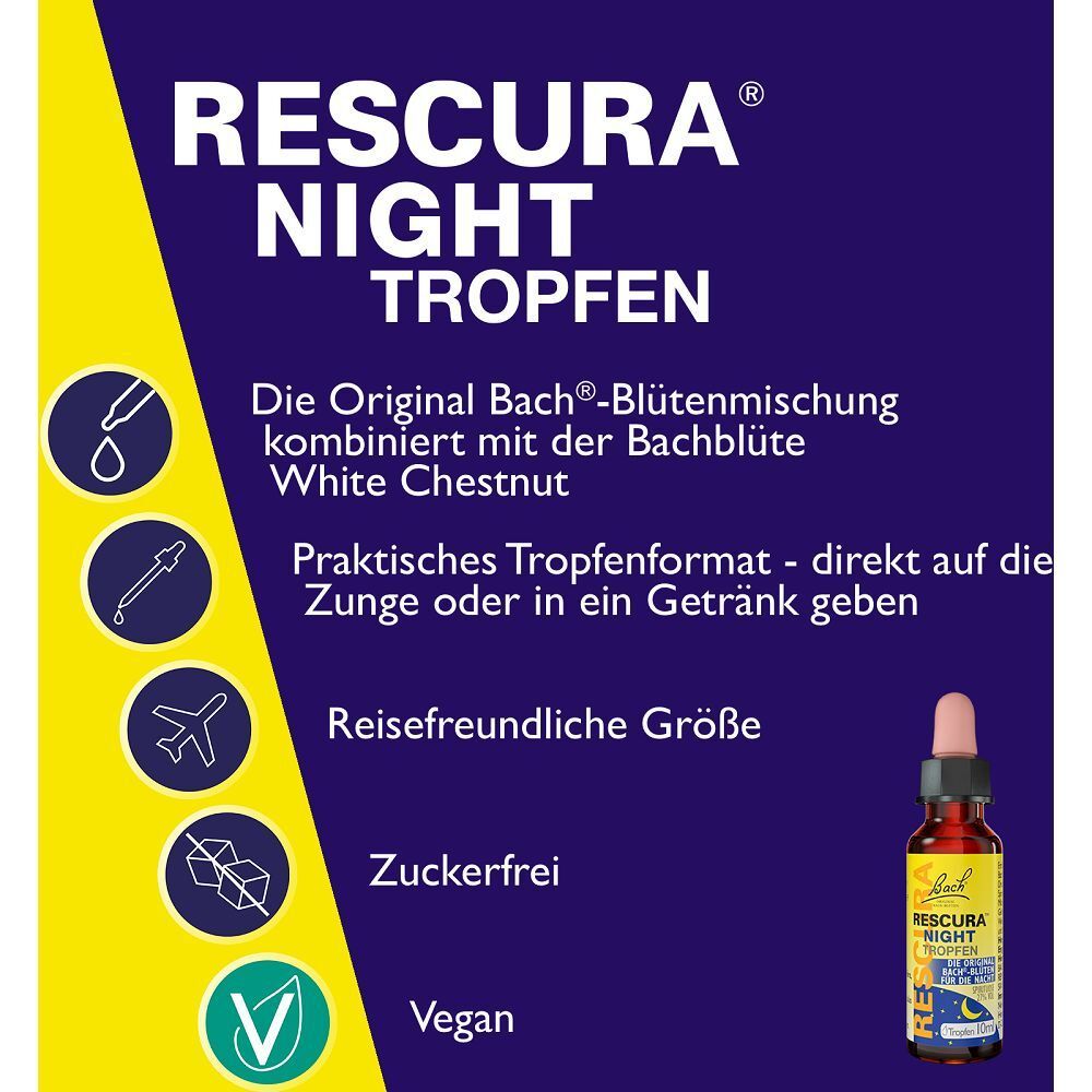 Bach® RESCURA Night Tropfen Alkohol
