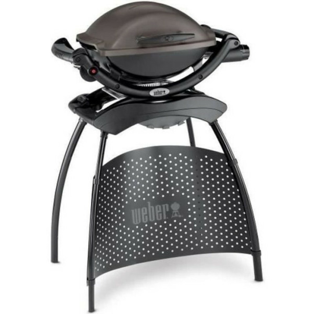 Barbecue a gaz q 1000 stand - noir