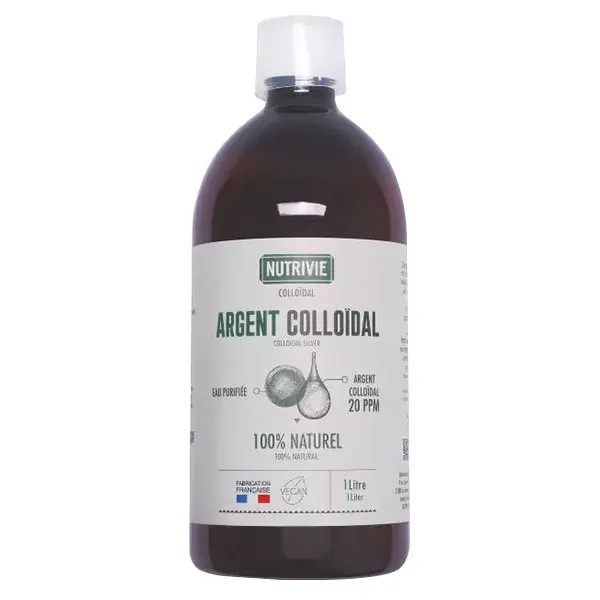 Nutrivie Prata Coloidal 20 ppm 1L