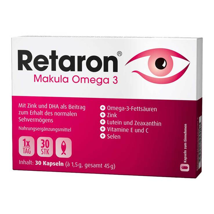 Retaron Makula Omega-3 Kapseln, 30 St