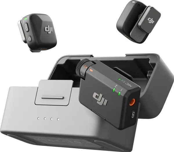 DJI Mic Mini - Mikrofonsystem - USB - sort