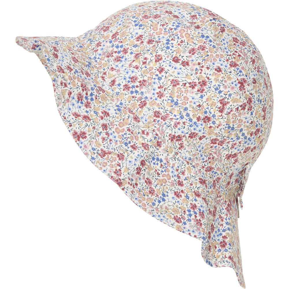 Køb Huttelihut Sepia Rose Sommerhat I Liberty Stof