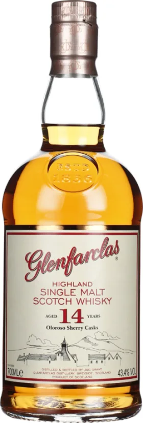 GLENFARCLAS 14 YEARS OLOROSO SHERRY CASK 70CL