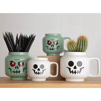 Tasse à café GREEN SKELETON, 255 ml, dans carton, jaune