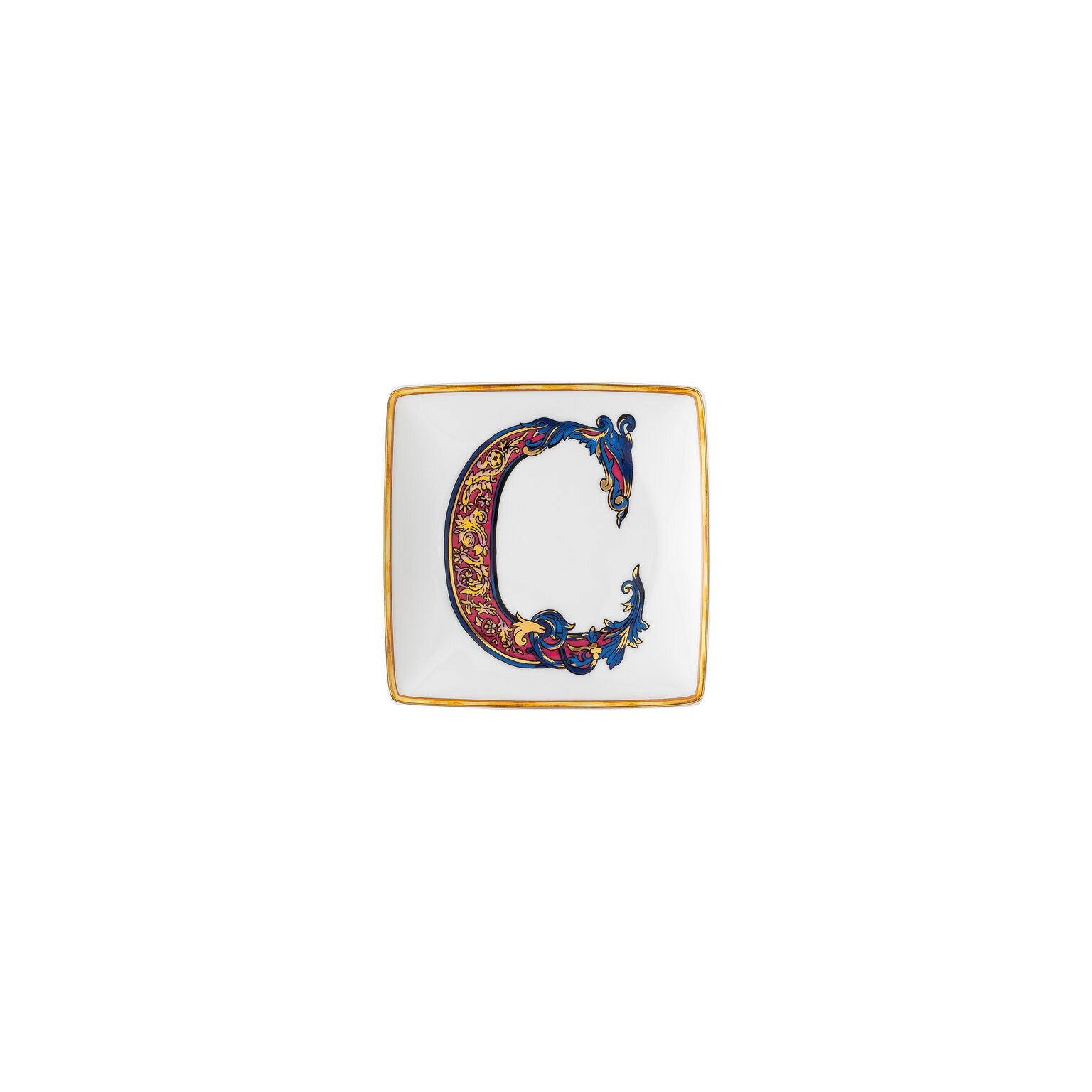 Versace Alphabet Holiday Alphabet C Schälchen 12 cm quadr. flach