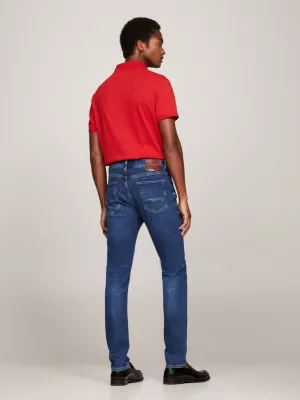 Calça jeans Bleecker Slim TH Flex desbotada