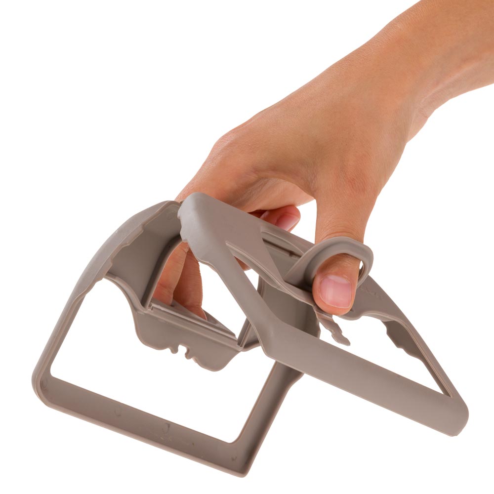 Pince écologique ala pelle pour collection de crottes de chien, 24 sacs inclus