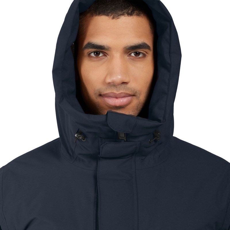 Didriksons Drew Heren Winterjas 8 505778 999 Kleur Blauw