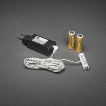 Adapter voor batterijartikelen met 3x AA 1.5V batterijen