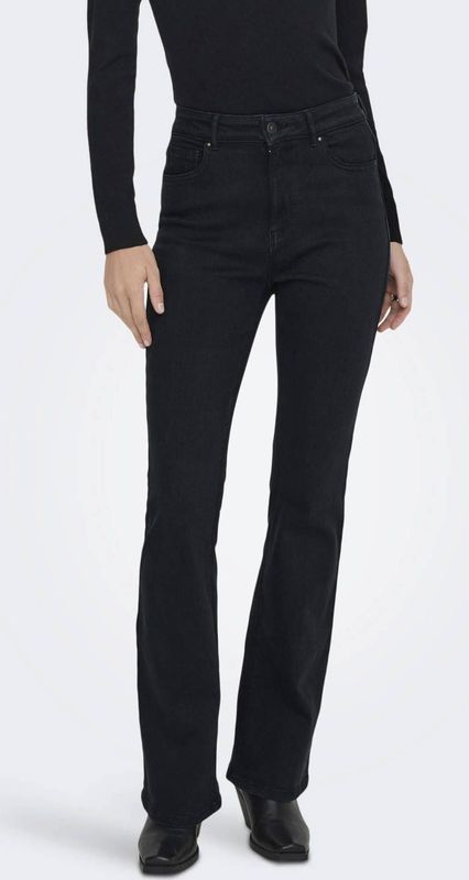 ONLY flared jeans black denim