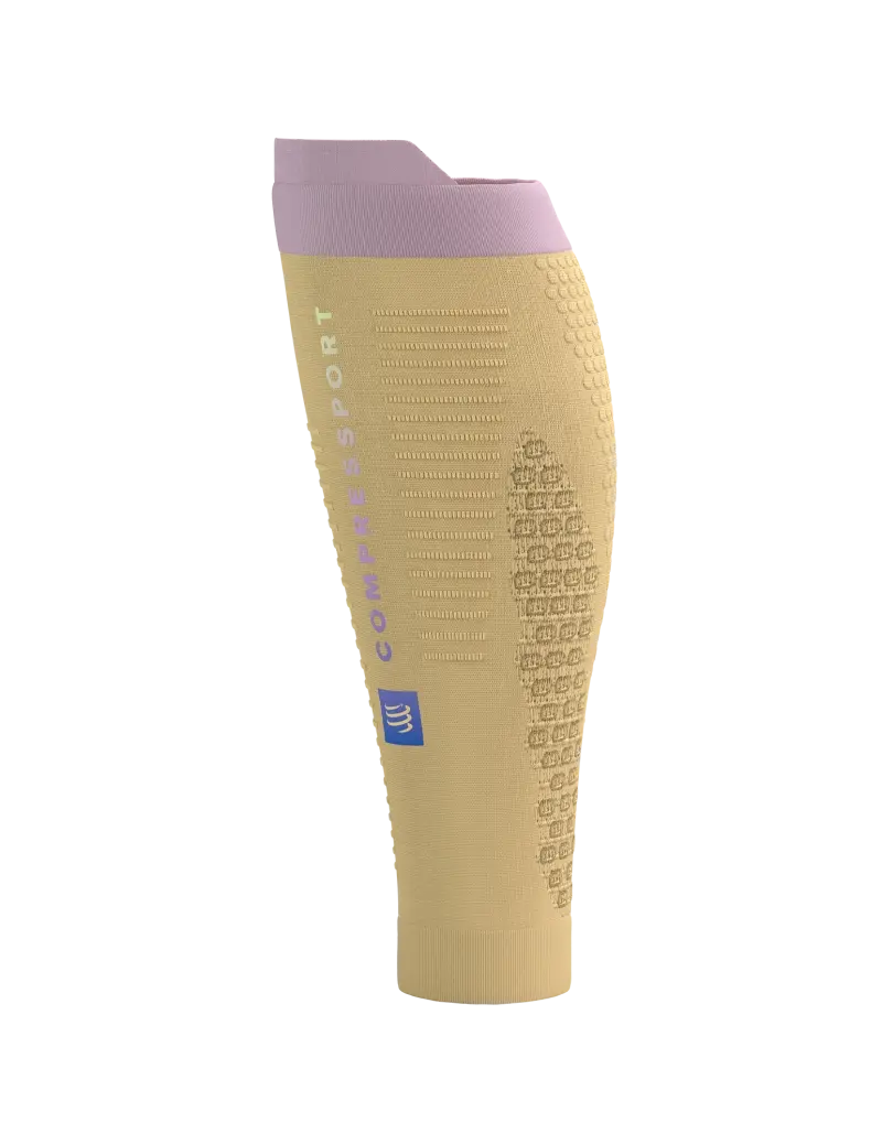 Compressport R2 3.0 Compressie Tubes Geel/Roze