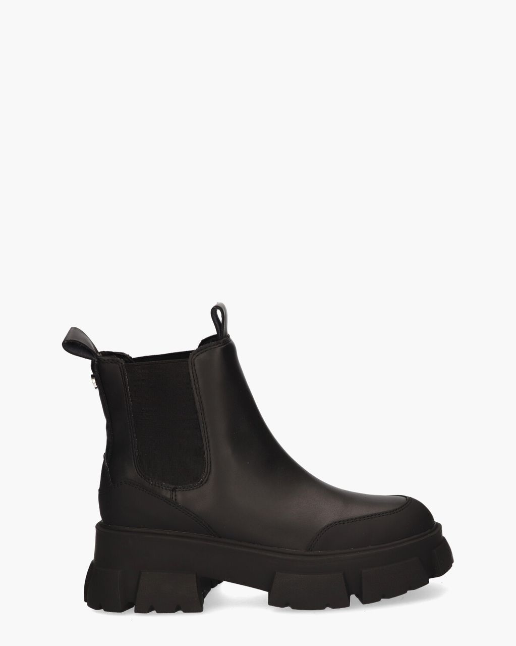 Steve Madden Cave Zwart Dames Chelseaboots