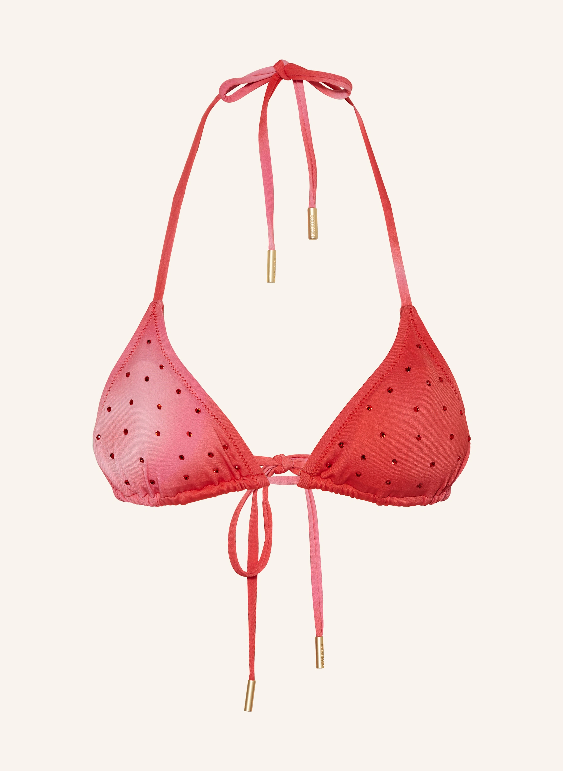 GOLDBERGH Triangel-Bikini-Top JOIE mit Schmucksteinen