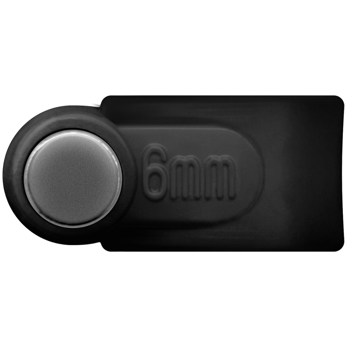 Goobay Kabelklemme 6 mm, sort