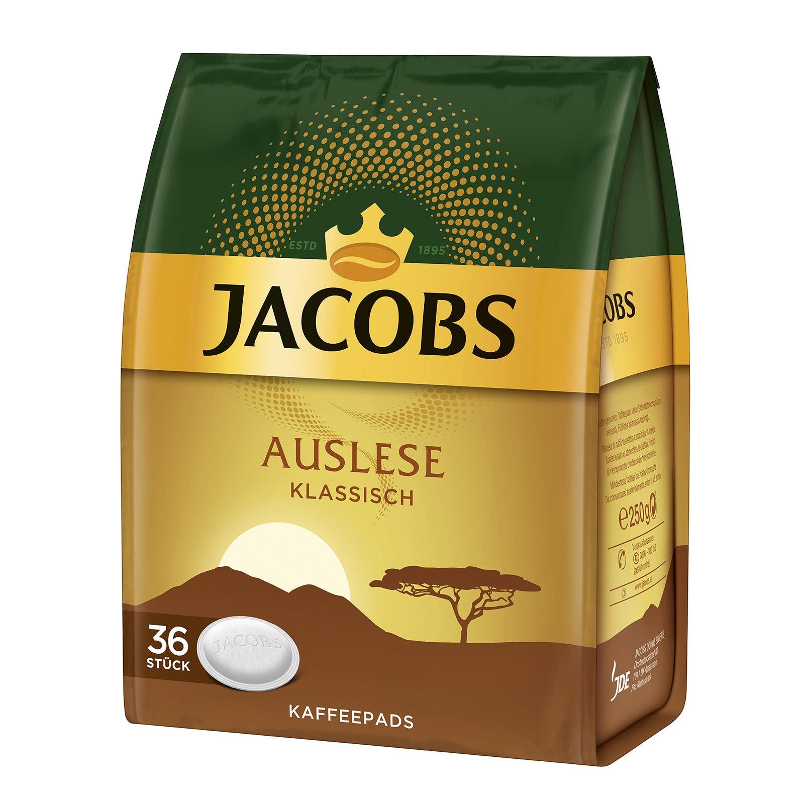 Jacobs Auslese Klassisch Pads
