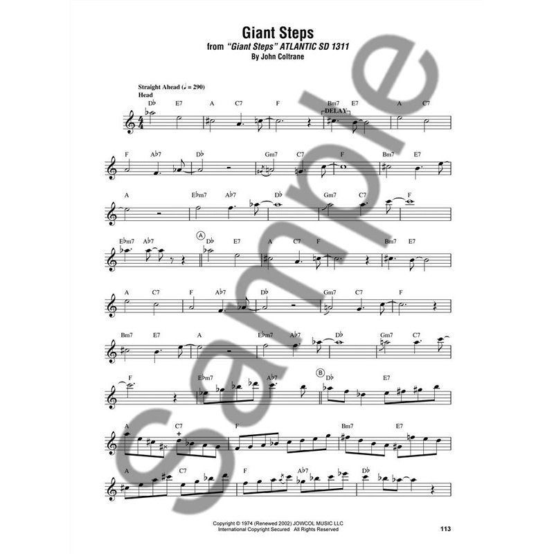 Hal Leonard - John Coltrane - Omnibook