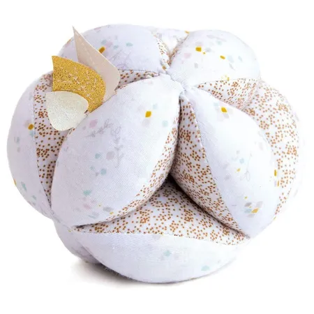 Doudou Hase Ball & Rassel, 1 Stück, 3-fach sortiert