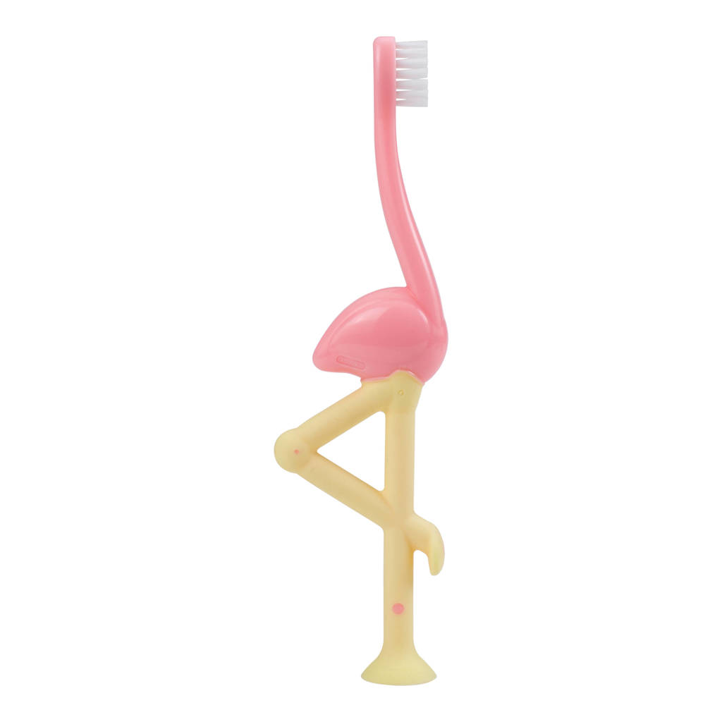 Tandenborstel flamingo roze