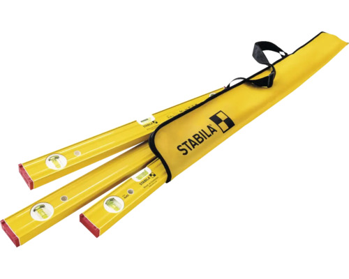 Stabila PRO SET 80 AS waterpasset, 120 cm, 60 cm en 30 cm