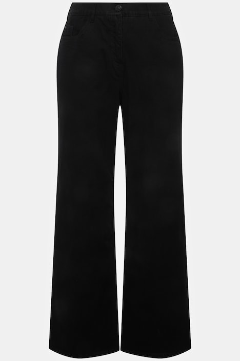 Jeans Mary, weites Bein, 5-Pocket-Schnitt, Komfortbund