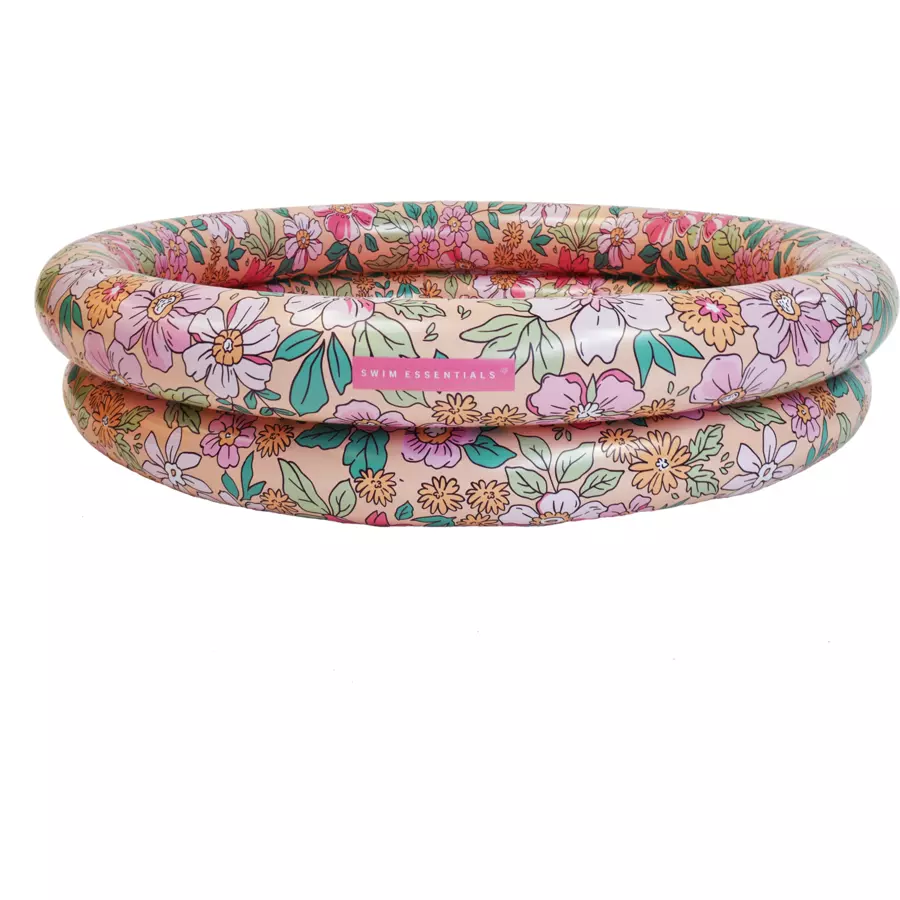 Swim Essentials Printed Children's Pool 100 cm Pink Blossom