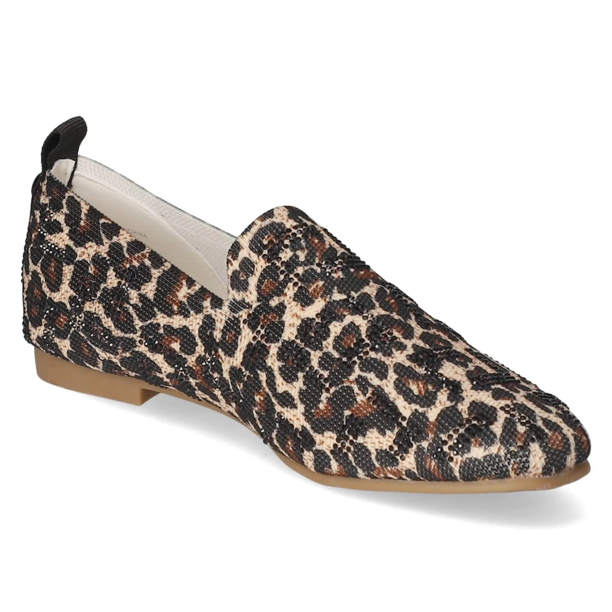 La StradaSlipper - beige leopard