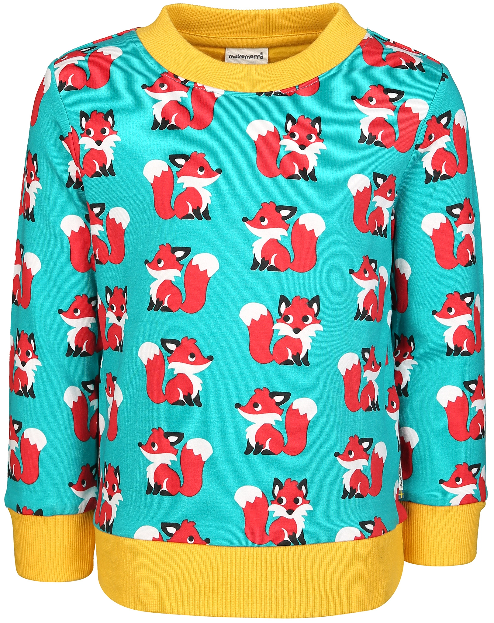 Sweatshirt FOX in grün