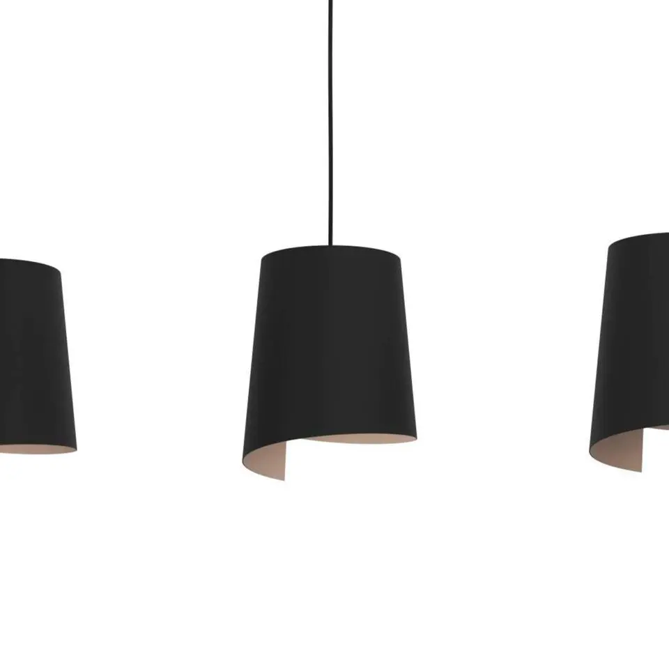 EGLO Bolivia Hanglamp - E27 - 88 cm - Zwart