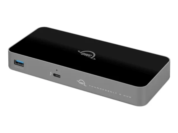Thunderbolt 5 Hub (grå/schwarz, Thunderbolt 5, USB-A)