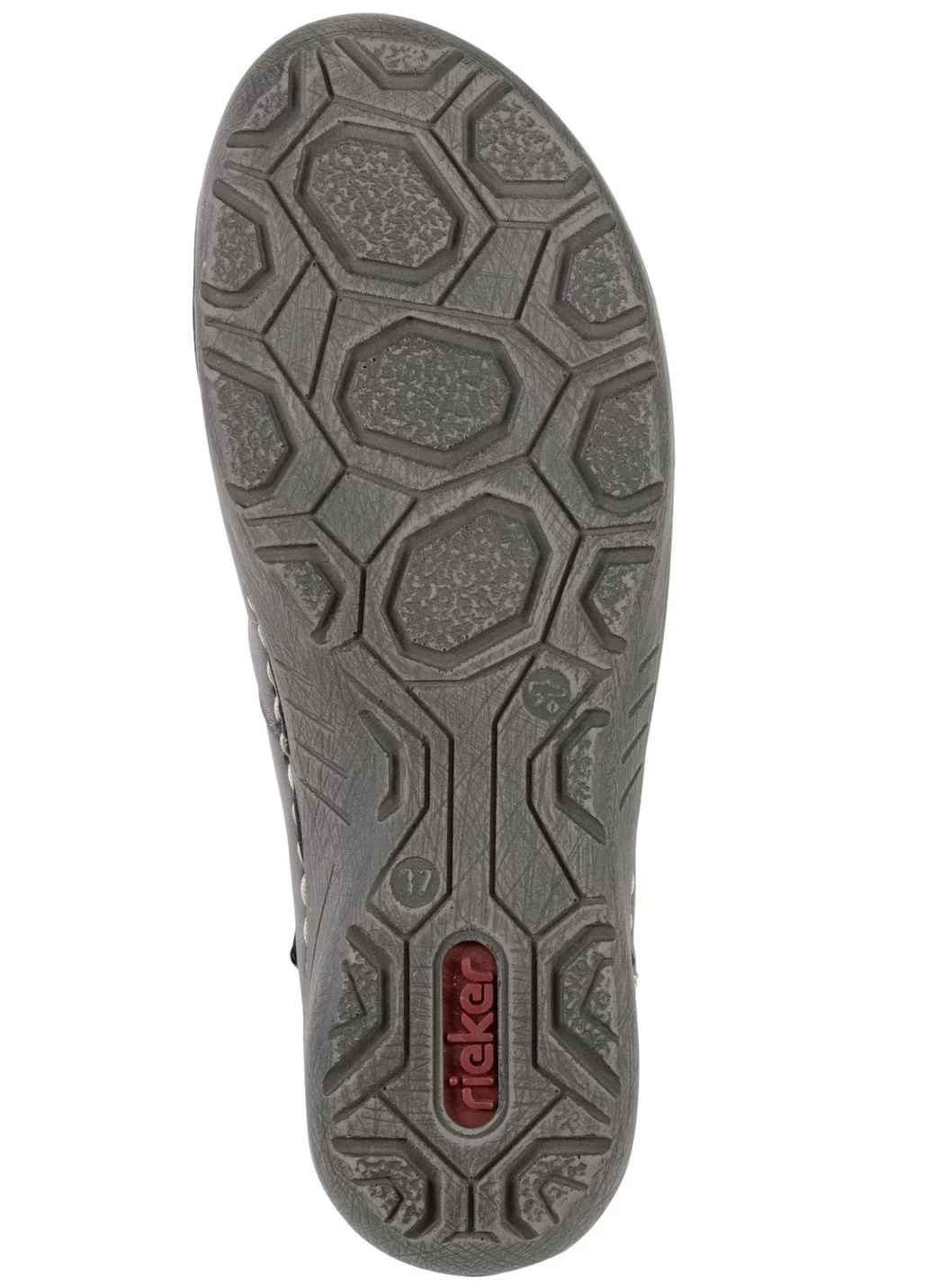 Rieker Bootie aus schattiertem Synthetikmaterial