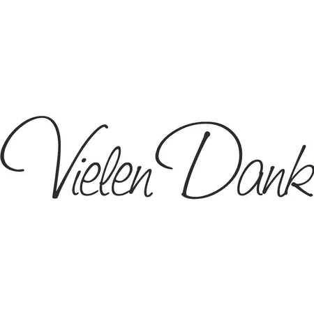 Knorr Prandell Stempel aus Holz (Danke) Motivgröße 6,3 x 1,7 cm, Motiv: Vielen Dank