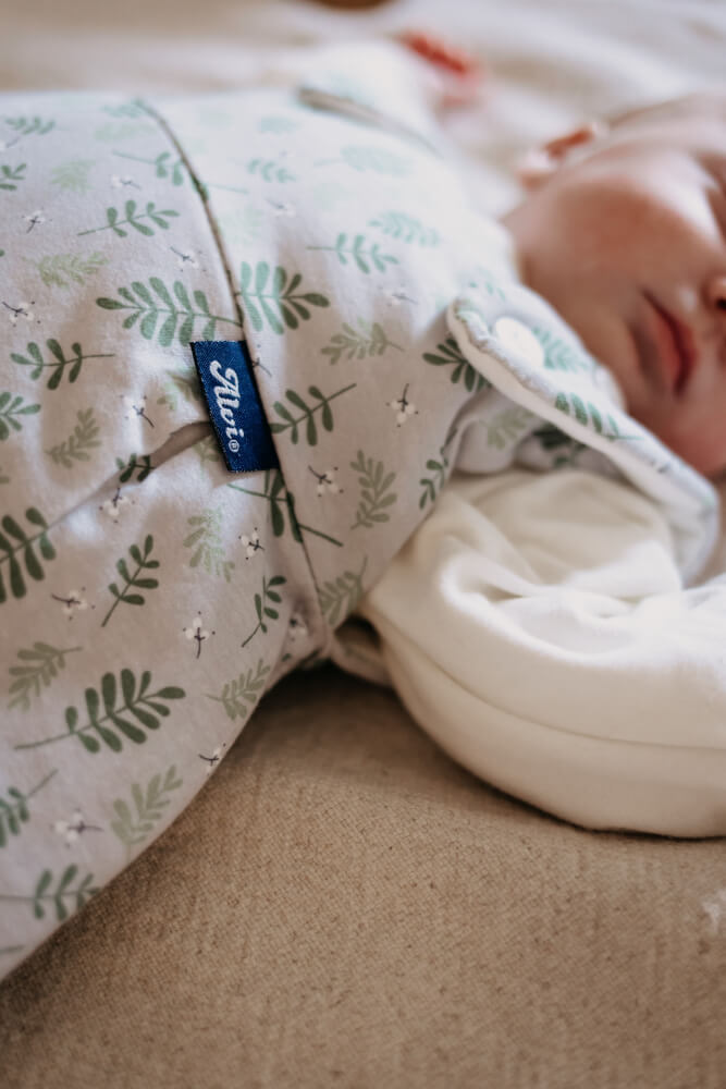 ALVI Baby-Mäxchen 3tlg. Organic Cotton Drifting Leaves, 68/74