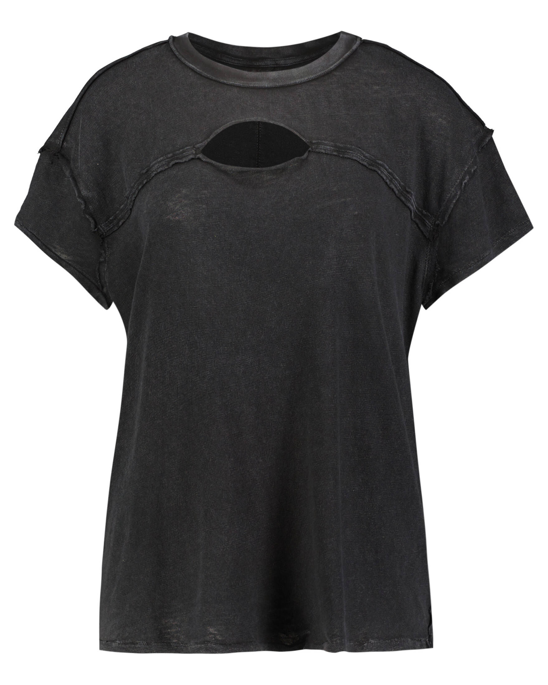 Free People| Damen Shirt CUT OUT Kurzarm