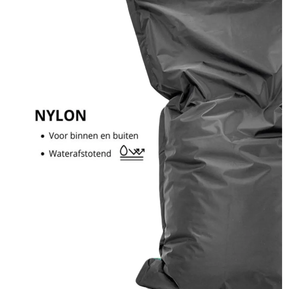 Parya Home Ruime zitzak Kussen Nylon 100x150 cm