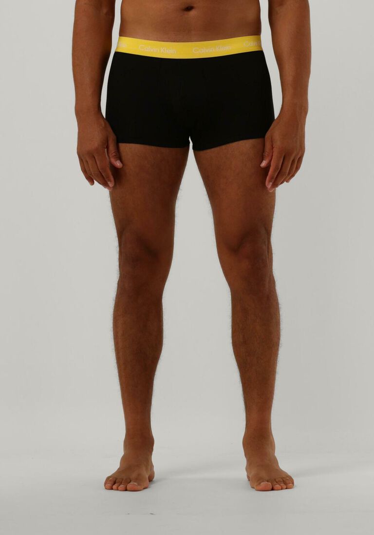 CALVIN KLEIN UNDERWEAR zwarte calvin klein underwear boxershort low rise trunk 3pk