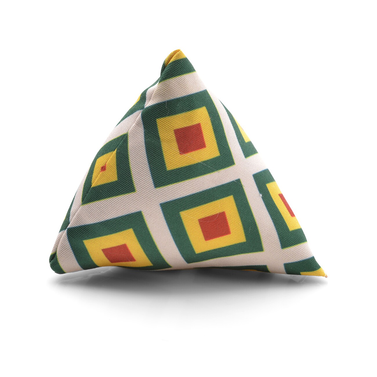 Canadian Cat Company Catnipspielzeug 6x Schmusepyramide Reggae Karo