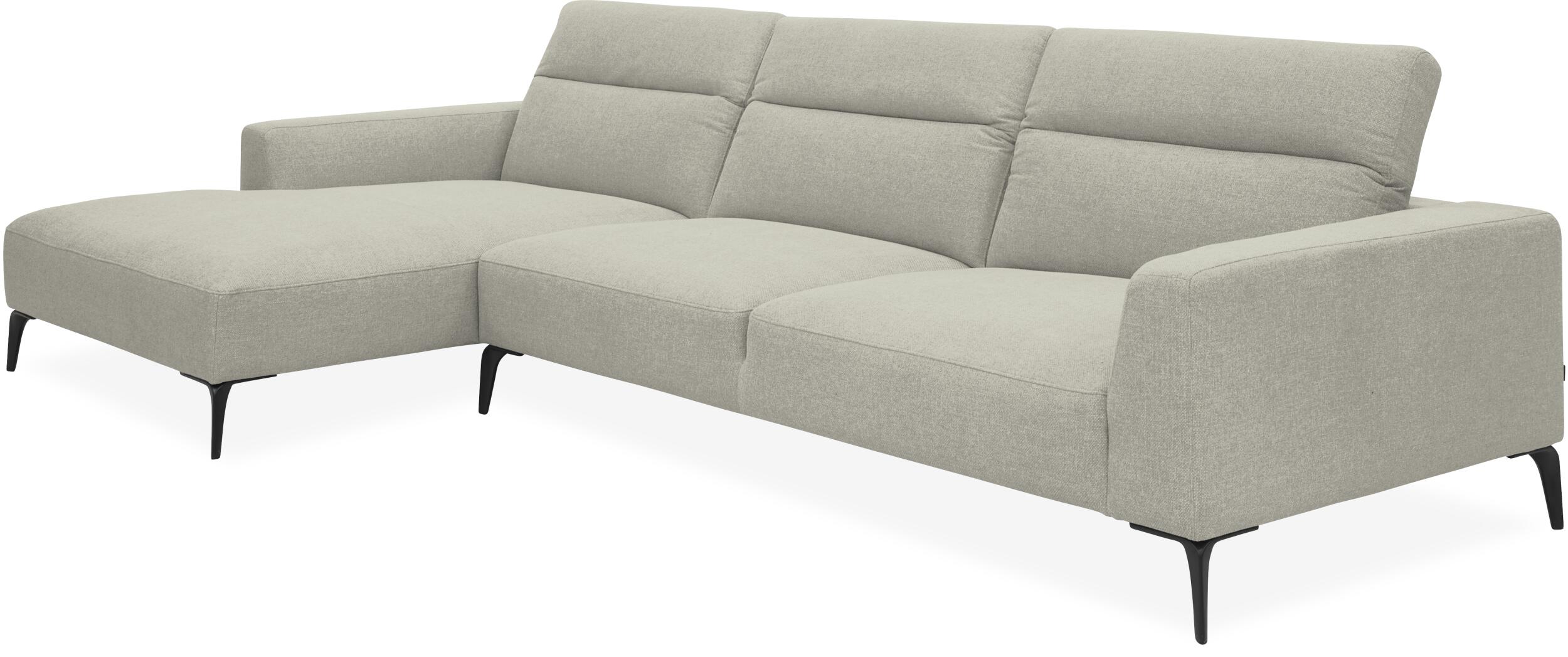 Volanti venstrevendt sofa med chaiselong