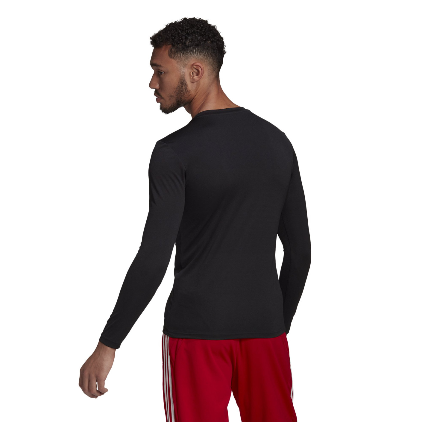 Adidas Team Base Ondershirt Zwart Wit
