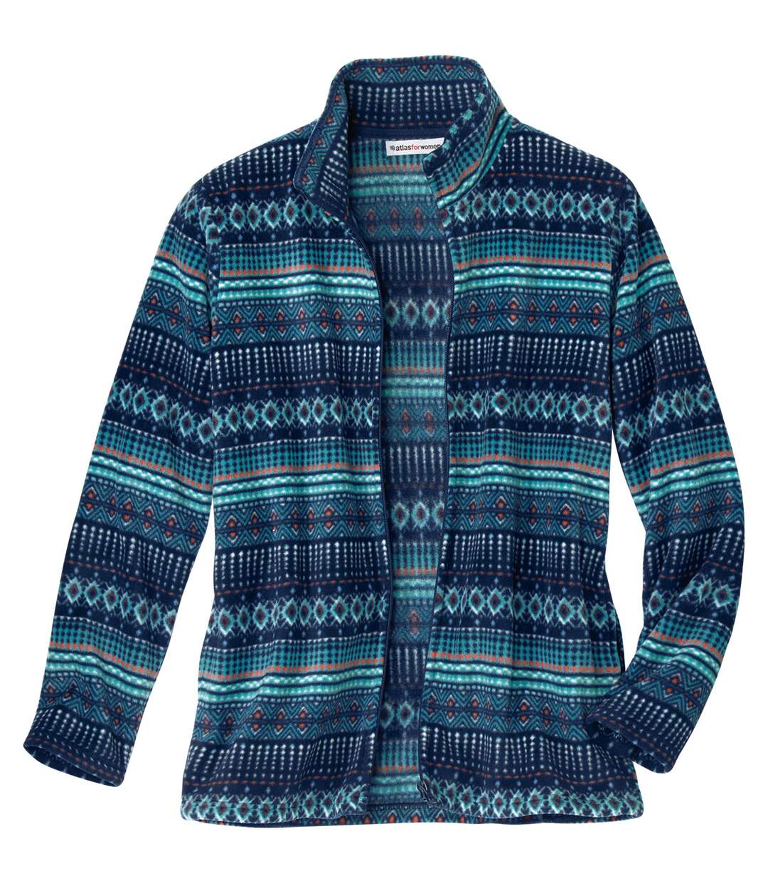 Veste Polaire Motifs Jacquard
