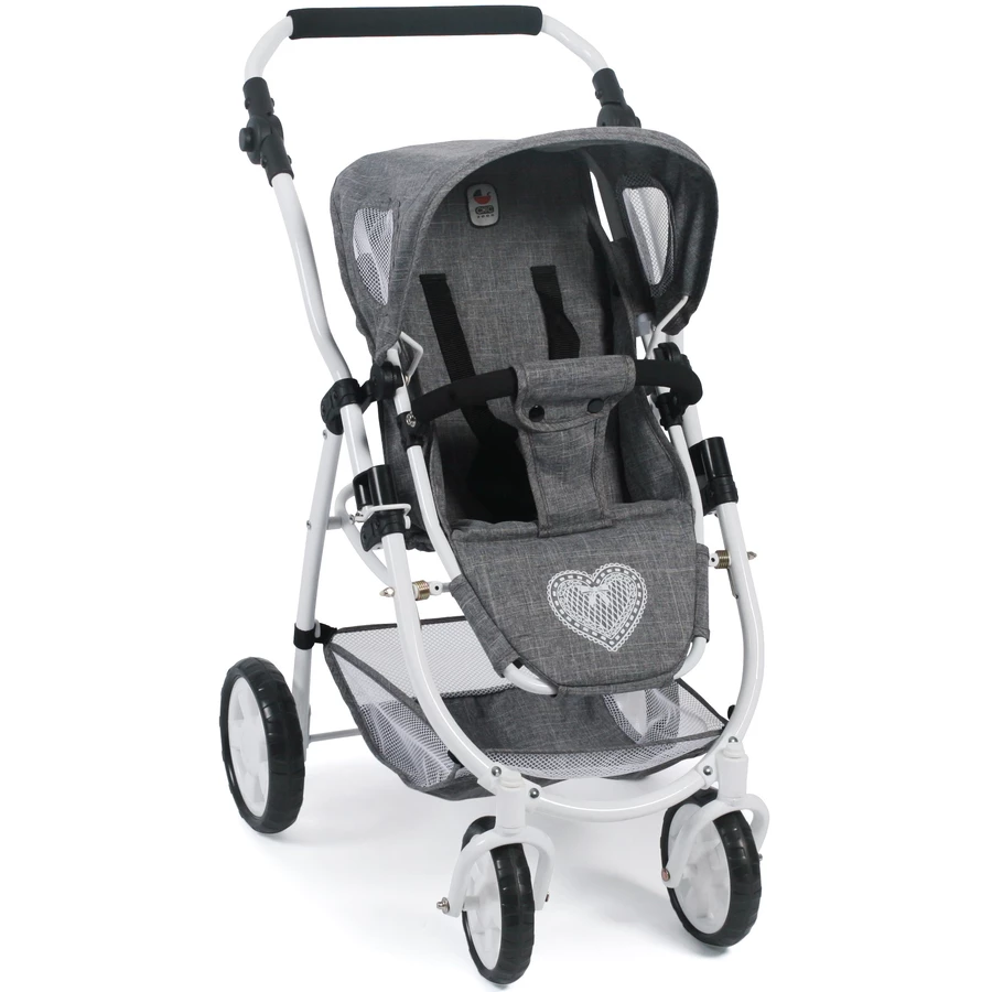 BAYER CHIC 2000 3 in 1 Kombi EMOTION ALL IN Jeans grey