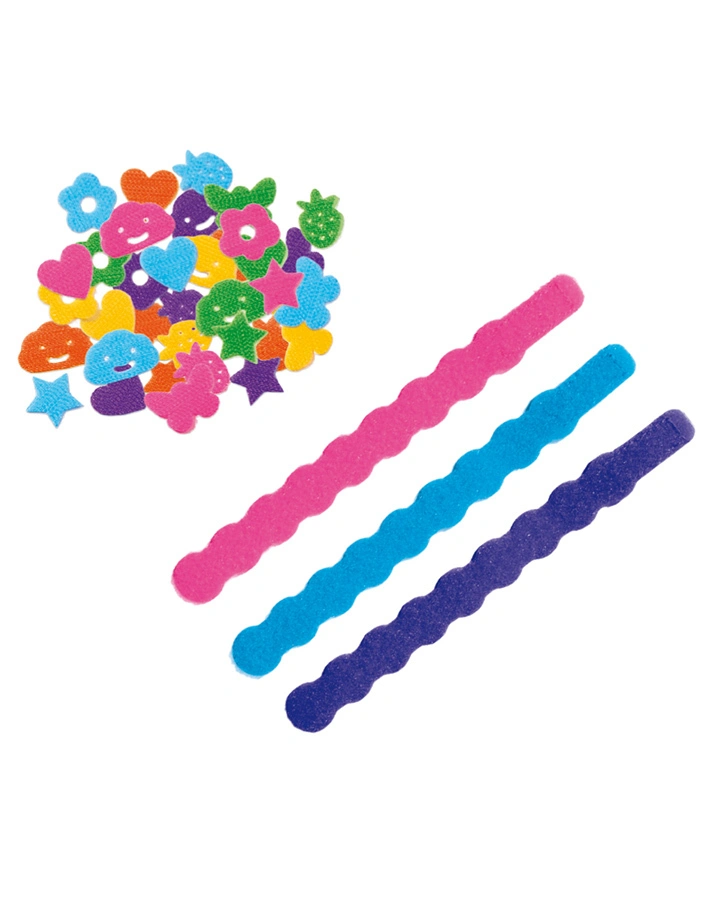Klett-Armbänder BELMA in bunt