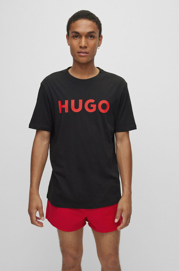 HUGO HUGO Men Leisure Jersey Sort