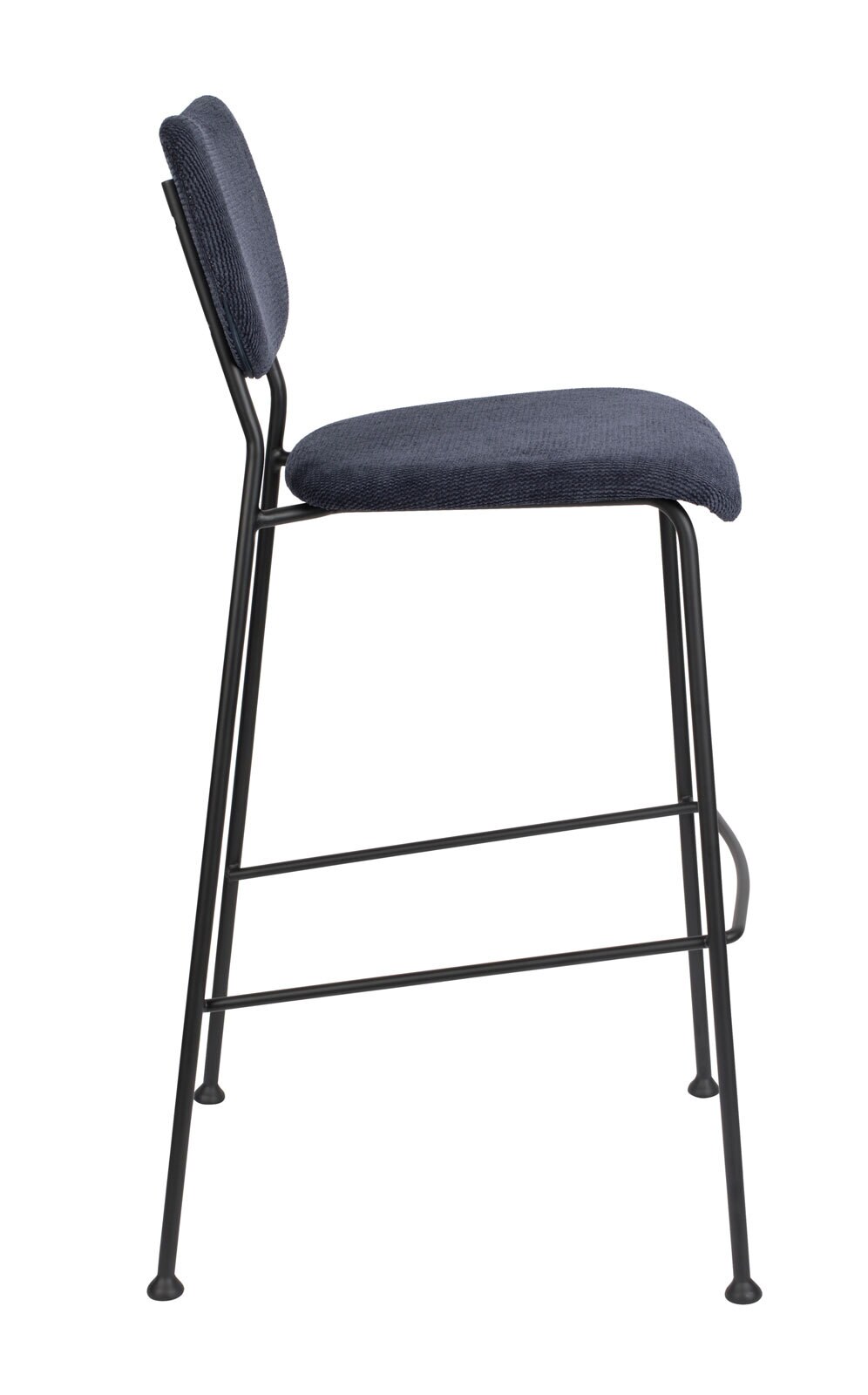 zuiver Barhocker BENSON Höhe 102,2 cm blau