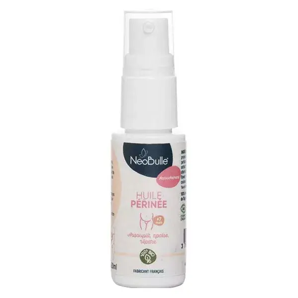 Óleo perineal orgânico Néobulle para parto, 20ml