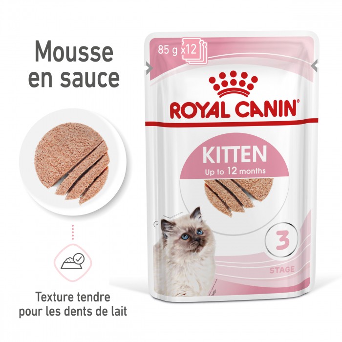 Royal Canin Kitten - Mousses pour chaton