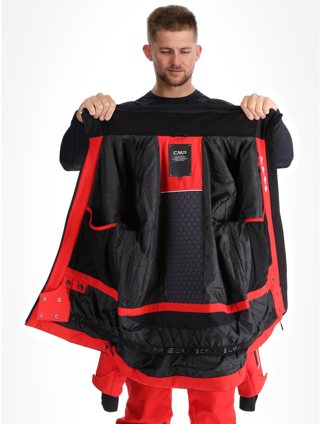 33W0897 softshell ski-jas heren