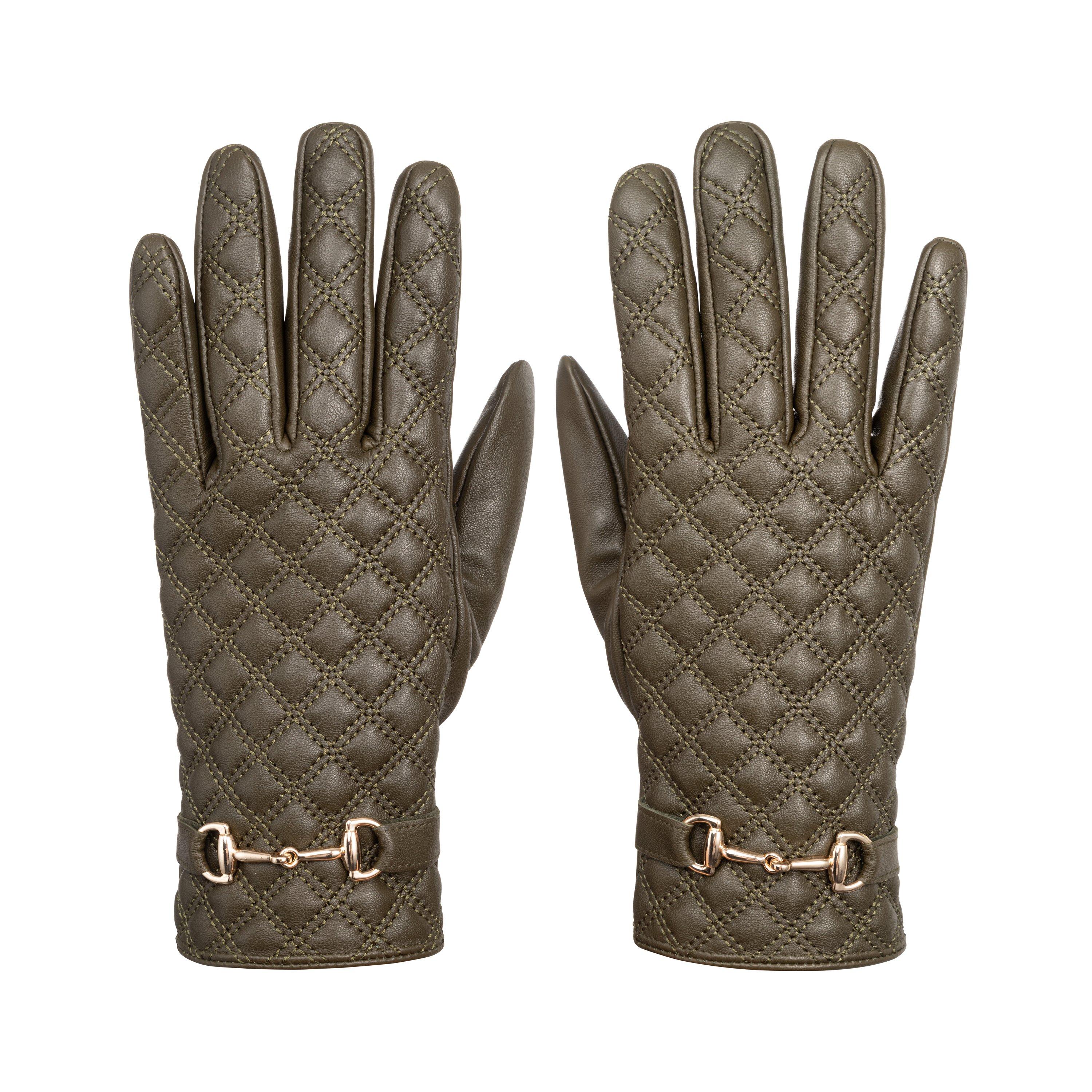 Biba Quilted Leather Gloves