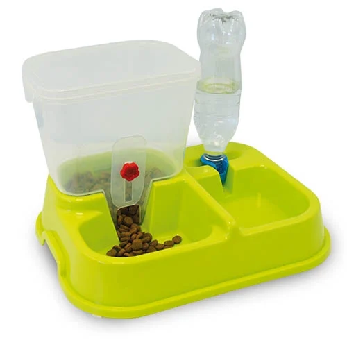 Alimentador e bebedouro IBÁÑEZ para cães e gatos
